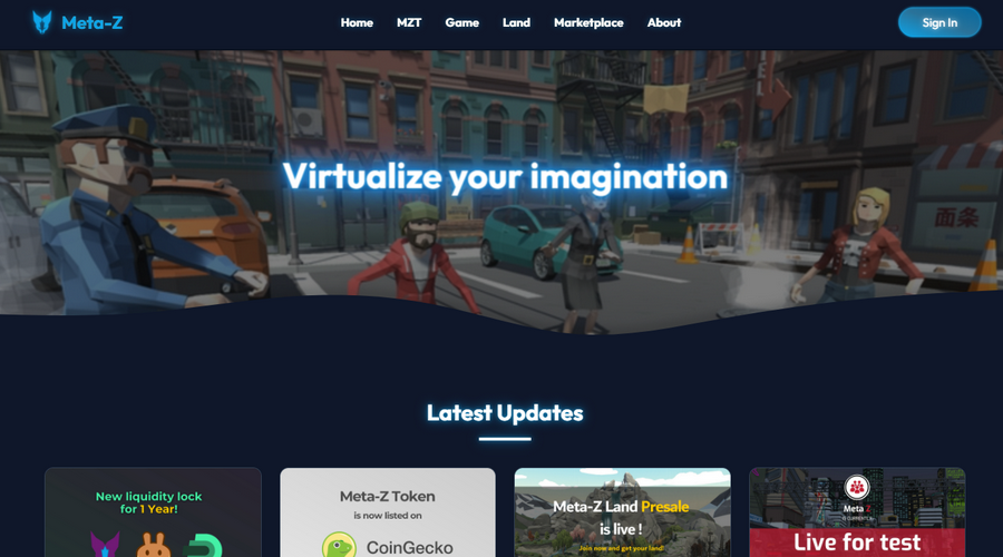 Meta-Z project screenshot